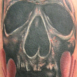 Tattoo of skull