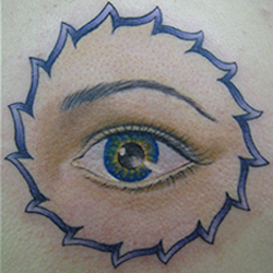 tattoo of an eye