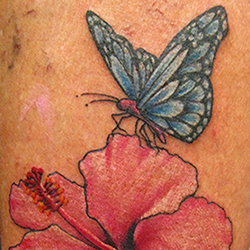tattoo of a butterfly