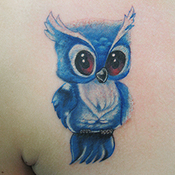 Tattoo of owl