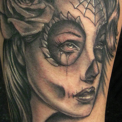 Tattoo of woman