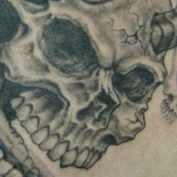 Tattoo of skull