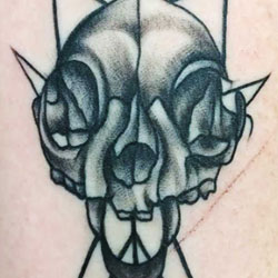 Tattoo of skull