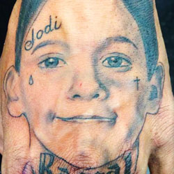 Tattoo of alfalfa