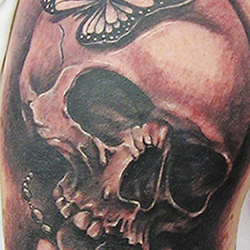 Tattoo of skull