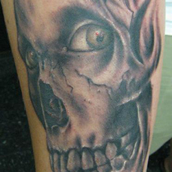 Tattoo of skull