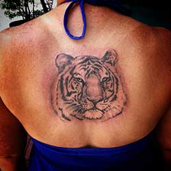 Tattoo of tiger